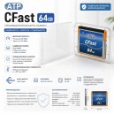 Карта памяти CFast 64gb ATP (64Гб)