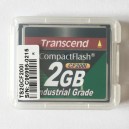 Карта памяти Compact Flash Transcend 2Gb CF200I (Industrial Grade) / TS2GCF200I